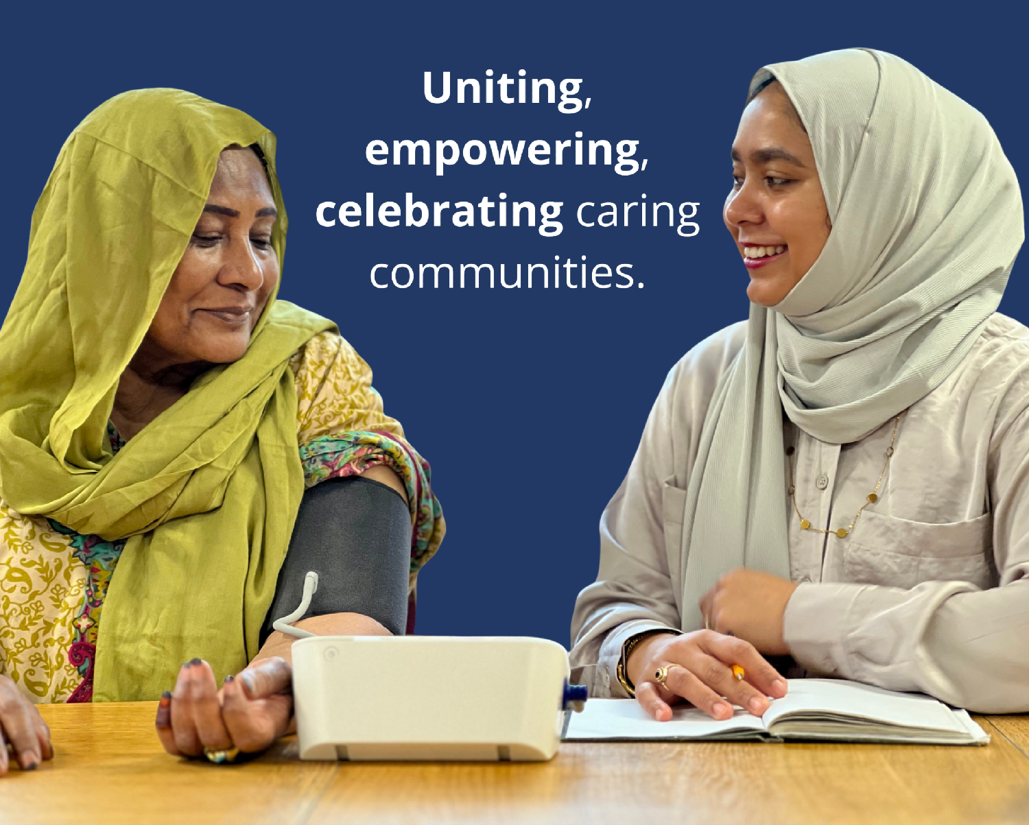 Uniting, empowering, celebrating caring communities.